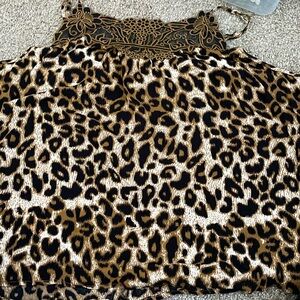 Maurice’s animal print tank top
